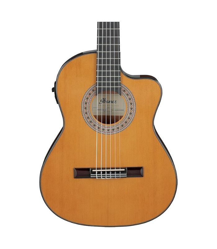 ⁦إيبانيز - جيتار كلاسيكي كهربائي جي إيه ٥ تي سي إي-إيه إم⁩ - الصورة ⁦5⁩