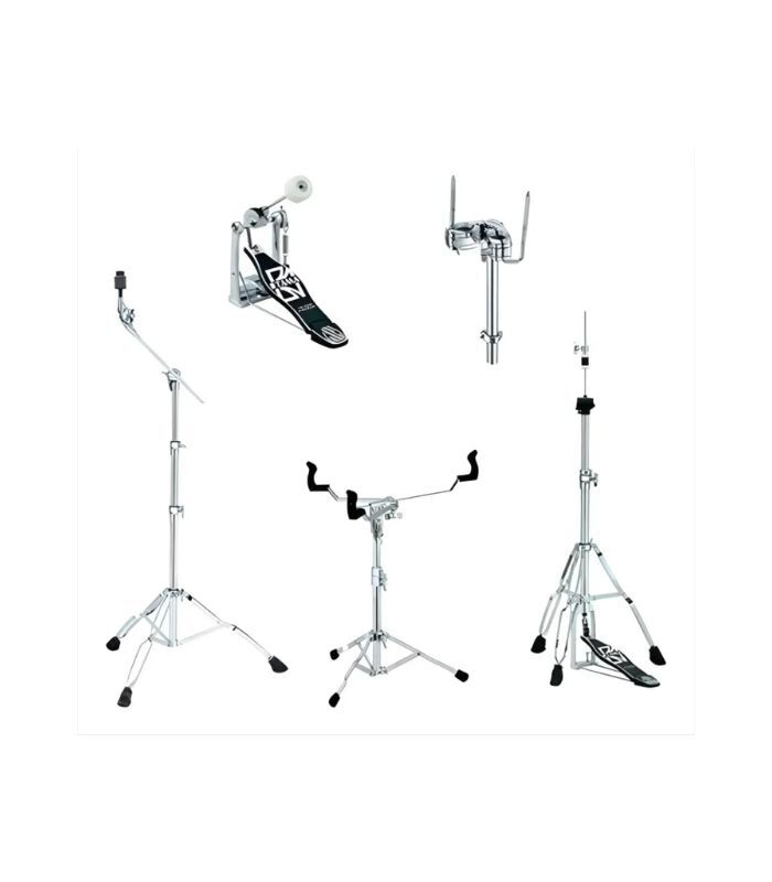 TAMA RM52KH4-CCM 5-piece complete kit with 22" bass drum - no throne & cymbals - Charcoal Mist - Image 3