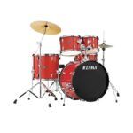 TAMA ST52H6-CDS STAGESTAR 5-piece complete kit with 22" bass drum - Candy Red Sparkle