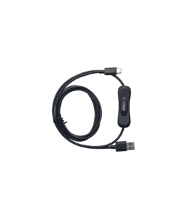 Color: Black Weight: 36g Cable Length: 1.5m Connector Type: USB-A to USB-C, USB 2.0 Power: 5V1A Support: Data and Power