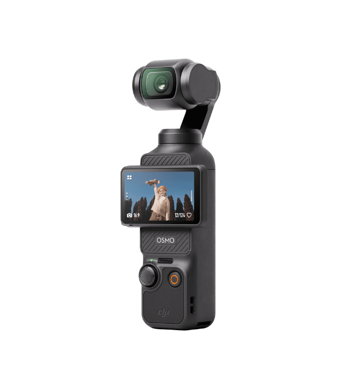 DJI Osmo Pocket 3, Vlogging Camera with 1'' CMOS & 4K/120fps Video, 3-Axis Stabilization, Fast Focusing, Face/Object Tracking, 2" Rotatable Touchscreen, Small Video Camera for Photography, Youtube
