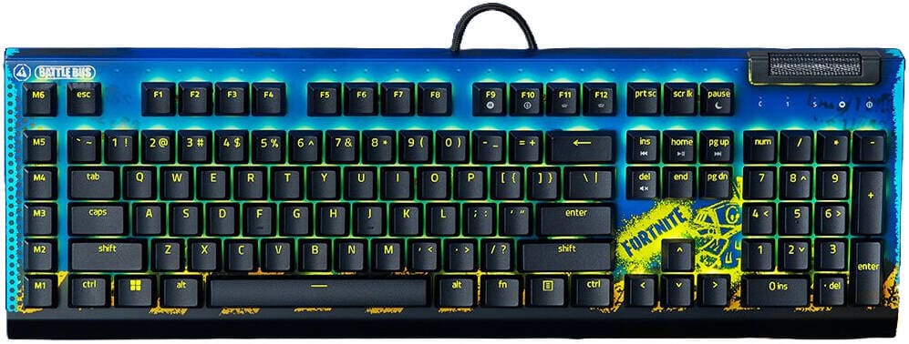 Razer BlackWidow V4 X Yellow Switch - Fortnite Edition