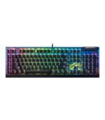 Razer BlackWidow V4 X Mechanical Gaming Keyboard: Yellow Switches Linear & Silent - 6 Macro Keys - Chroma RGB - Doubleshot ABS Keycaps - Sound Dampening & Stabilizers - Fortnite Edition
