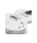 Enya Nova Go Sonic Electric Guitar - White Carbon Fiber Smart Electric Guitar with 10W Wireless Speaker, Built-in Presets, Charging Cable, Adjuster Key and Cover