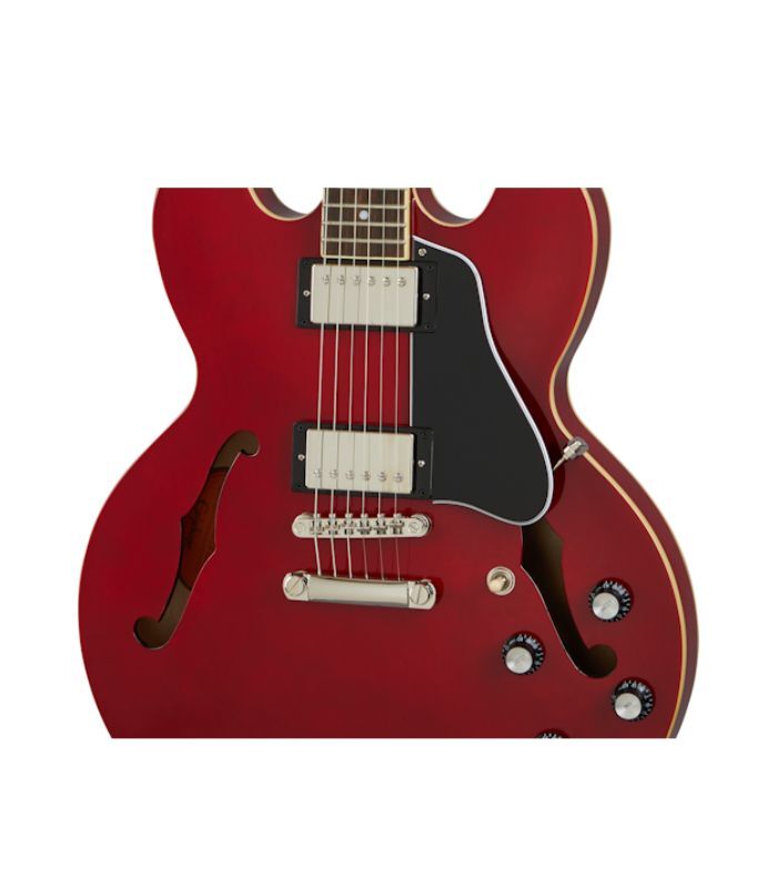 Epiphone - EIES335VSNH1 ES-335 Semi-Hollowbody Guitar - Cherry - Image 4