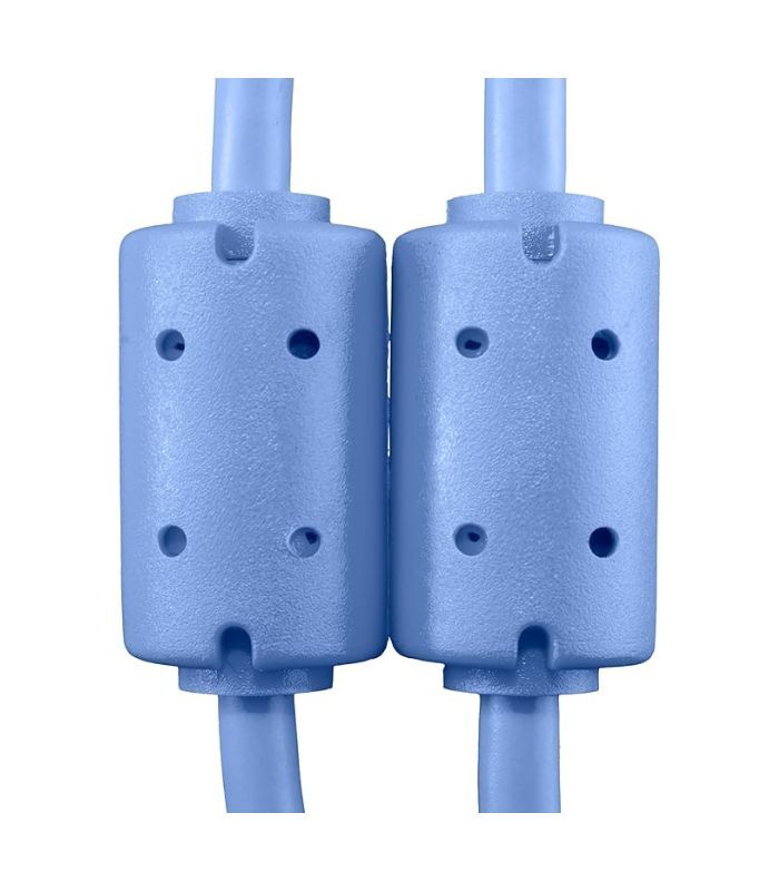 ⁦يو دي جي - يو ٩٥٠٠٤ ال بي يو دي جي ألتيميت كيبل صوت يو اس بي ٢.٠ اي-بي أزرق بزاوية ١ متر⁩ - الصورة ⁦3⁩