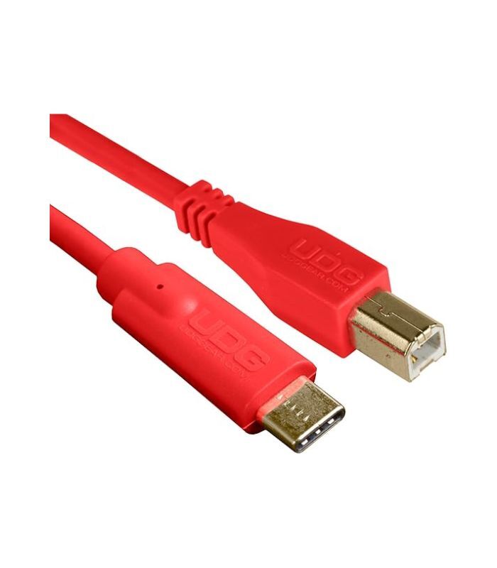 UDG - U96001RD UDG Ultimate Audio Cable USB 2.0 C-B Red Straight 1.5m - Image 2