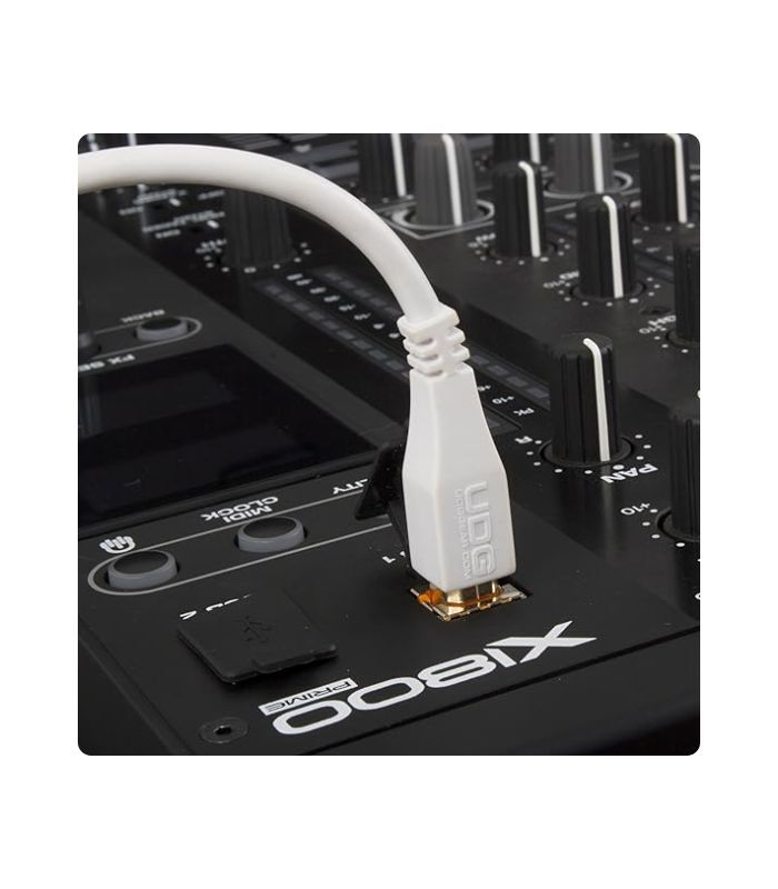 ⁦يو دي جي - يو ٩٦٠٠١ دبليو اتش يو دي جي ألتيميت كيبل صوت يو اس بي ٢.٠ سي-بي أبيض مستقيم ١.٥ متر⁩ - الصورة ⁦5⁩