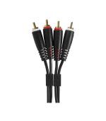 UDG - U97003BL UDG Ultimate Audio Cable Set RCA - RCA Black 3m - Image 2