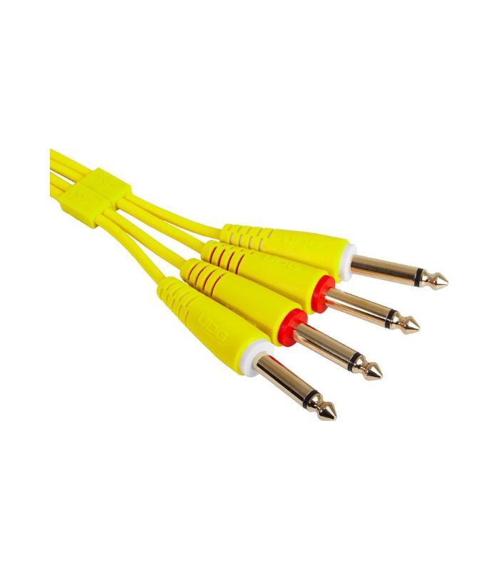 UDG - U97004YL UDG Ultimate Audio Cable Set 1/4" Jack - 1/4" Jack Yellow 3m - Image 2