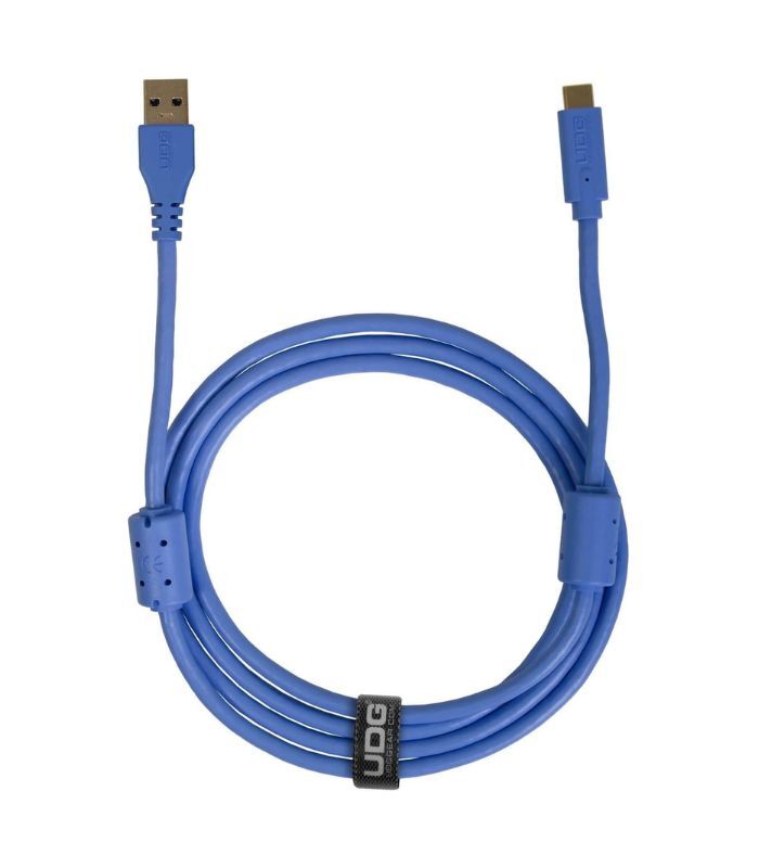 UDG - U98001LB UDG Ultimate Audio Cable USB 3.2 C-A Straight 1.5m Blue - Image 1