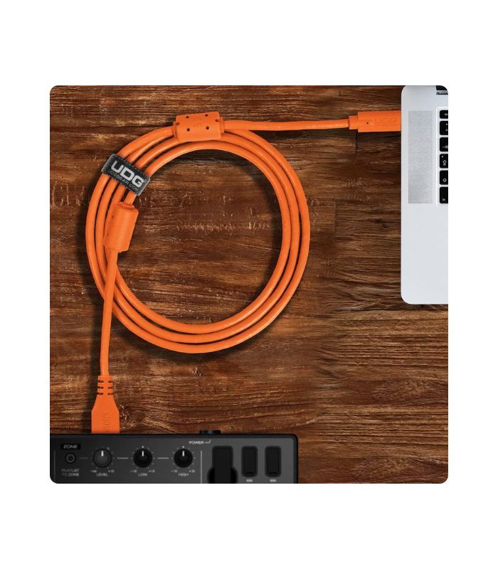 UDG - U98001OR UDG Ultimate Audio Cable USB 3.2 C-A Straight 1.5m Orange - Image 7