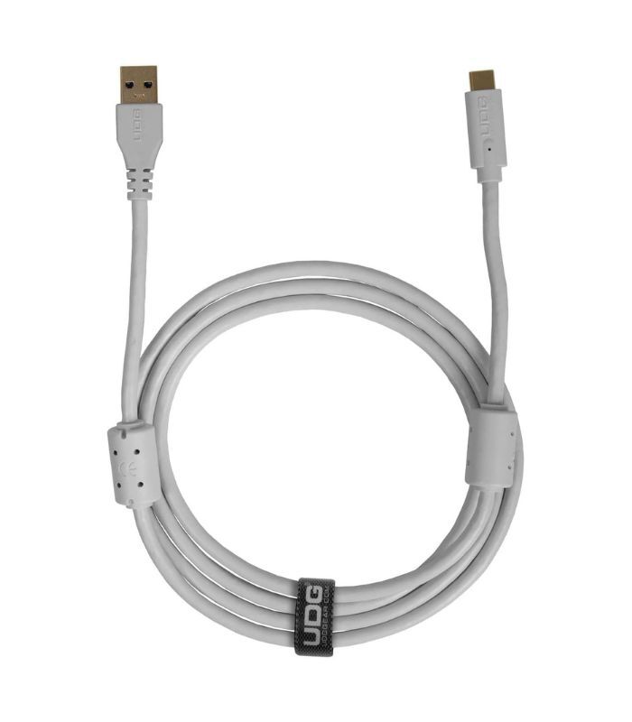 UDG - U98001WH UDG Ultimate Audio Cable USB 3.2 C-A Straight 1.5m White - Image 1