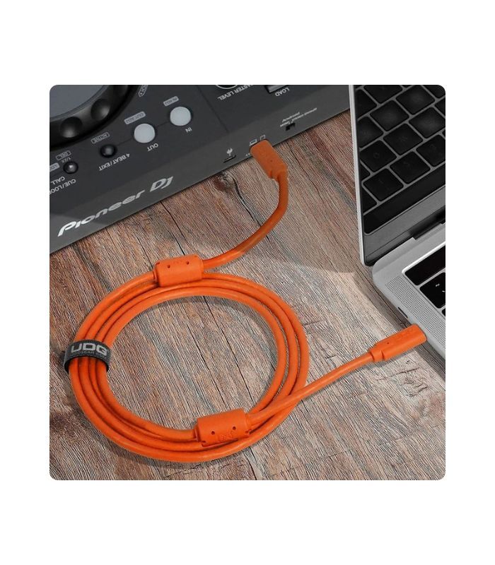 UDG - U99001OR UDG Ultimate Audio Cable USB 3.2 C-C Straight 1.5m - Orange - Image 6