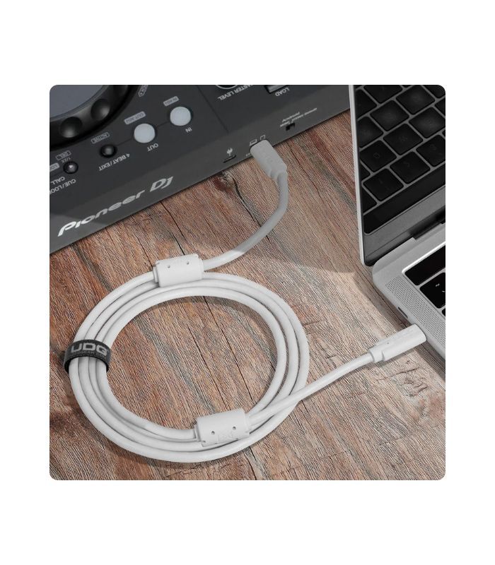 UDG - U99001WH UDG Ultimate Audio Cable USB 3.2 C-C Straight 1.5m - White - Image 6