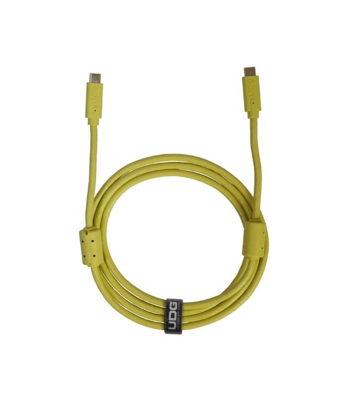 U99001YL UDG - U99001YL UDG Ultimate Audio Cable USB 3.2 C-C Straight 1.5m - Yellow - Image 1
