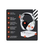 Logitech G Astro A50 X LIGHTSPEED Wireless Gaming Headset + Base Station, PRO-G GRAPHENE, PLAYSYNC across Xbox Series X|S + PS5 + PC/mac, Bluetooth, HDMI 2.1 Passthru - White