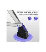 Donner Drum Stool Adjustable Drum Throne Padded Stool Motorcycle Style Drum Chair for Music Show