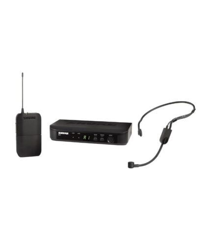 Shure BLX14/P31 Wireless Microphone System - 14-Hour Battery Life, 300 ft Range, UHF | Includes PGA31 Headset Mic, Bodypack Transmitter, Single Channel Receiver
