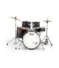 Pearl Roadshow 5pc Drum Set 2216B/1008T/1209T/1616F/1455S with Cymbal & Hardware Garnet Fade Finish