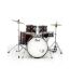 Pearl Roadshow 5pc Drum Set 2216B/1008T/1209T/1616F/1455S with Cymbal & Hardware Garnet Fade Finish