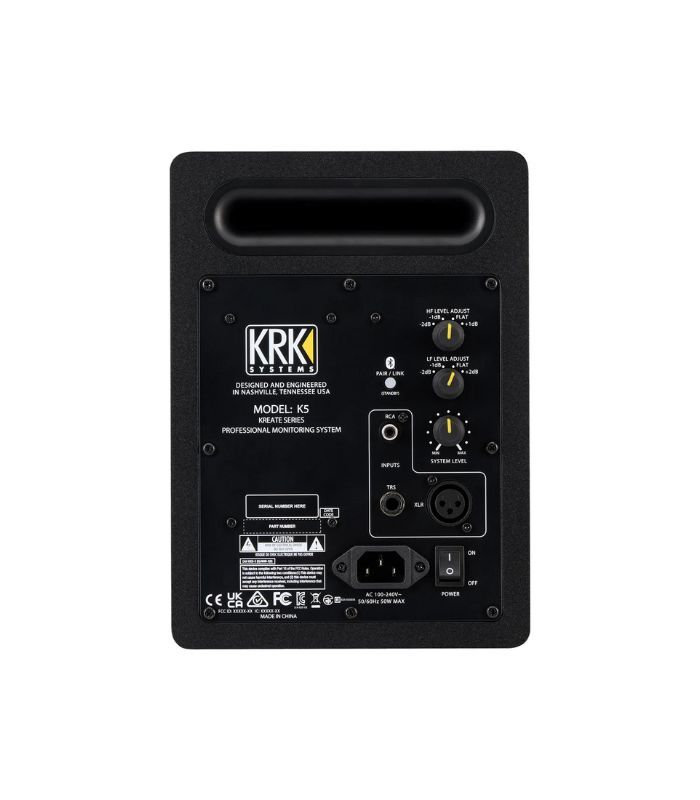 KRK K5-UK Kreate 5 Powered Studio Monitor - Pair - Image 2