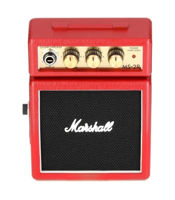 Marshall MS-2R - 1-watt Battery-powered Micro Amp - Red - Image 4