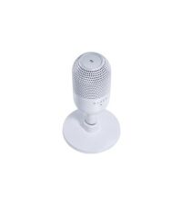 Razer Seiren V3 Mini - White Ultra-Compact USB Microphone with Tap-to-Mute