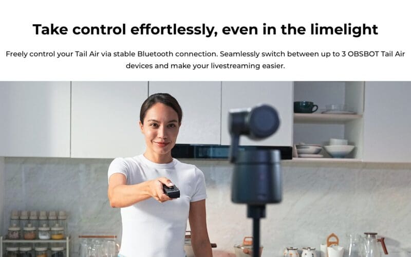 OBSBOT Tail Air Smart Remote Controller