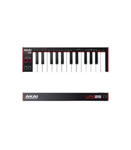 Akai Professional LPK25 mk2 USB Keyboard Controller, Black