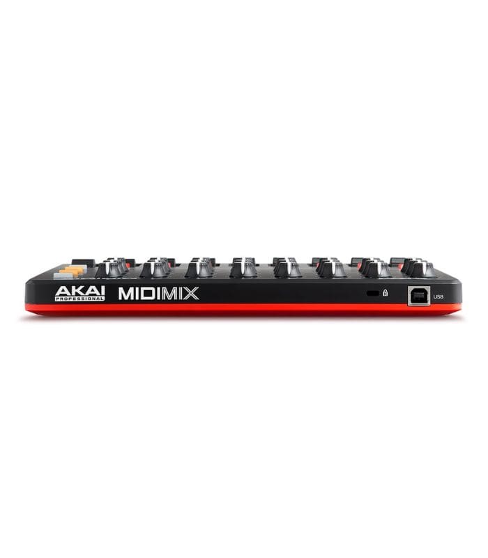 AKAI Professional MIDImix - USB MIDI Controller Mixer with Assignable Faders & Master Fader, 24 Knobs and 16 Buttons, 1 to 1 Mapping With Ableton Live