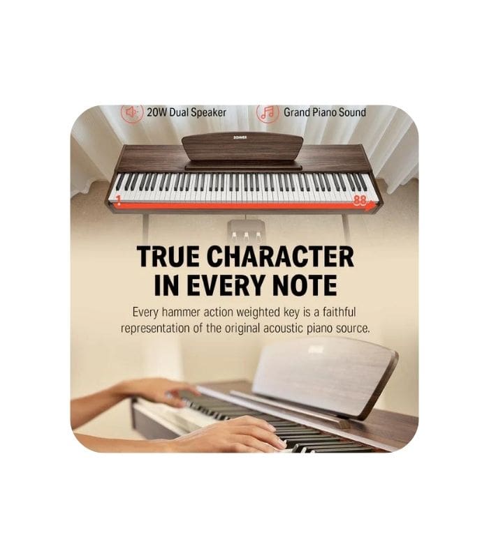 Donner DDP-80 Wooden Digital Piano
