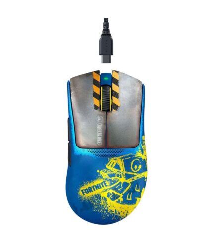 Razer DeathAdder V3 Pro Wireless Gaming Mouse: 63g Lightweight - Focus Pro 30K Optical Sensor - Optical Switches Gen-3 - HyperSpeed Wireless - 5 Programmable Buttons - 90 Hr Battery - Fortnite Edition
