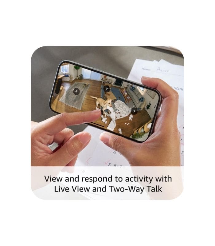 Ring Pan-Tilt Indoor Camera-White