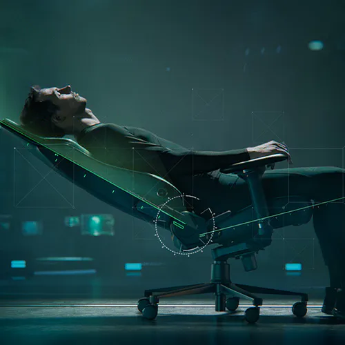 Razer Iskur V2 - Black and Green