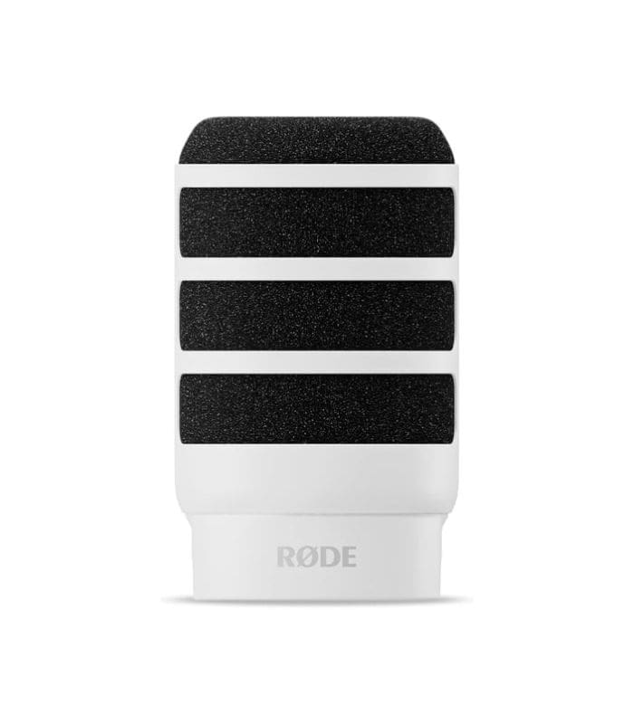 rode-podmic-ws14-white RØDE WS14 Premium Pop Filter for PodMic and PodMic USB