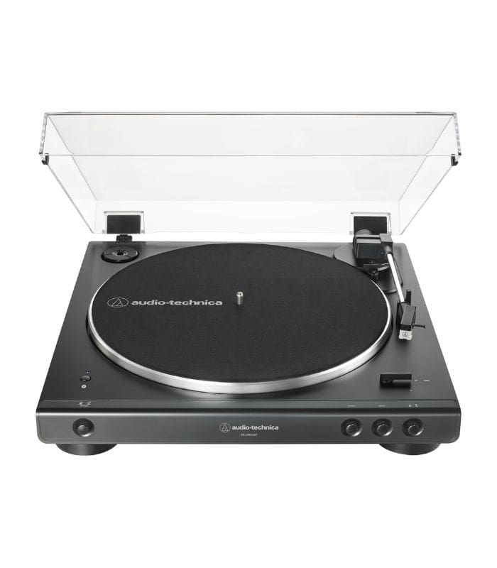 Audio-Technica Audio Technica AT LP60XBT Full Automatic Wireless Belt Drive Turntable, Black