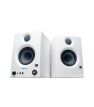 PreSonus Eris 3.5 BT 2nd Gen HD Professional Studio Monitors with 3.5" Woven Composite Woofer, 1" Silk-Dome Tweeter, 50W Class AB Power and Tuning Controls (Auxillary) - Pair (White)