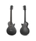 Enya NOVA Go SP1 Carbon Fiber Acoustic Electric Guitar with Smart AcousticPlus 35 Inch Travel Acustica Guitarra Starter Bundle Kit of Gig Bag, Strap, Strings, Charging Cable, Instrument Cable(