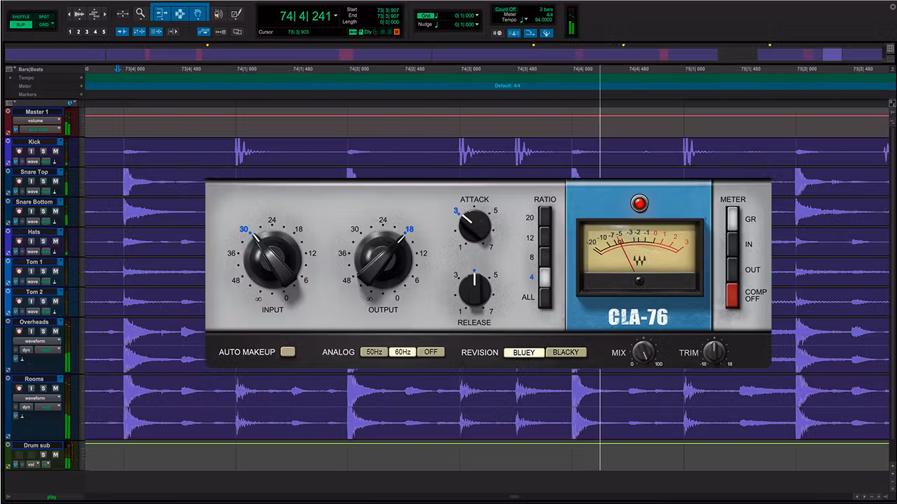 waves cla76 plugin