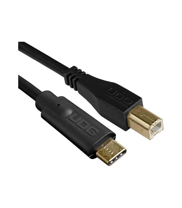 UDG - U96001BL UDG Ultimate Audio Cable USB 2.0 C-B Black Straight 1.5m - Image 2
