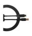 UDG - U96001BL UDG Ultimate Audio Cable USB 2.0 C-B Black Straight 1.5m