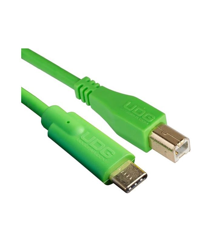 UDG - U96001GR UDG Ultimate Audio Cable USB 2.0 C-B Green Straight 1.5m - Image 2