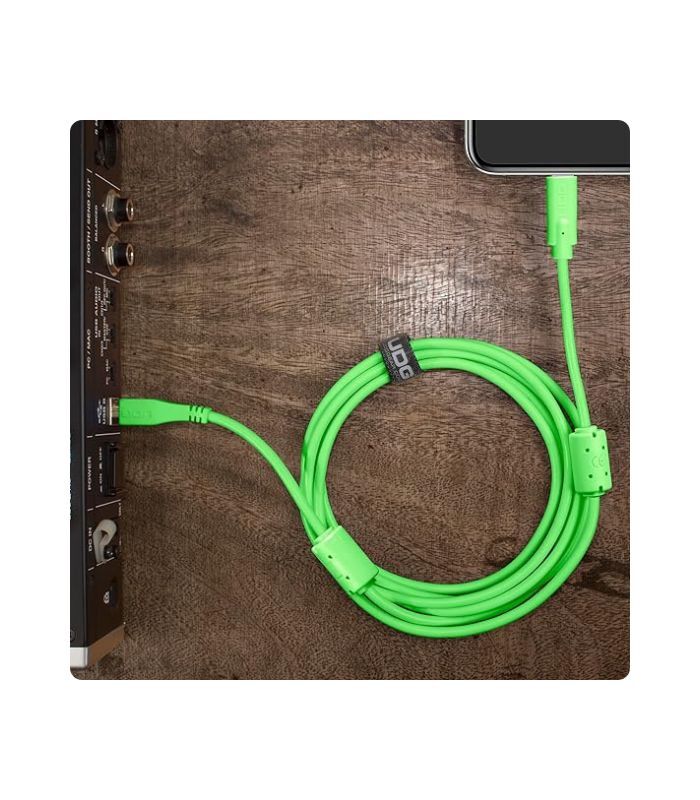 UDG - U96001GR UDG Ultimate Audio Cable USB 2.0 C-B Green Straight 1.5m - Image 6
