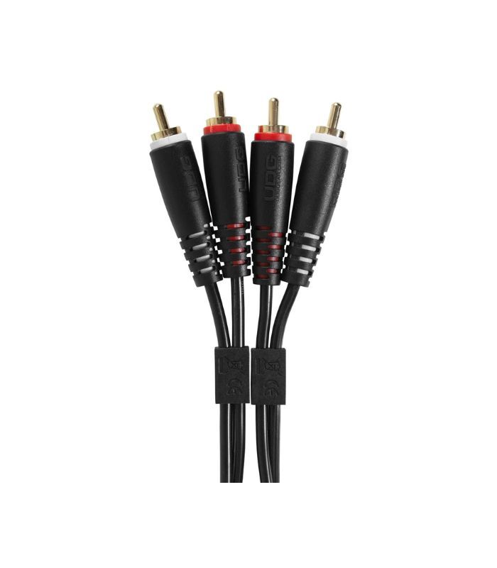 UDG - U97001BL UDG Ultimate Audio Cable Set RCA - RCA Black 1.5m - Image 2