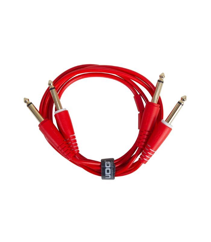 UDG - U97004RD UDG Ultimate Audio Cable Set 1/4" Jack - 1/4" Jack Red 3m - Image 1