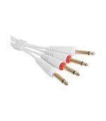 UDG - U97002WH UDG Ultimate Audio Cable Set 1/4" Jack - 1/4" Jack White 1.5m - Image 3