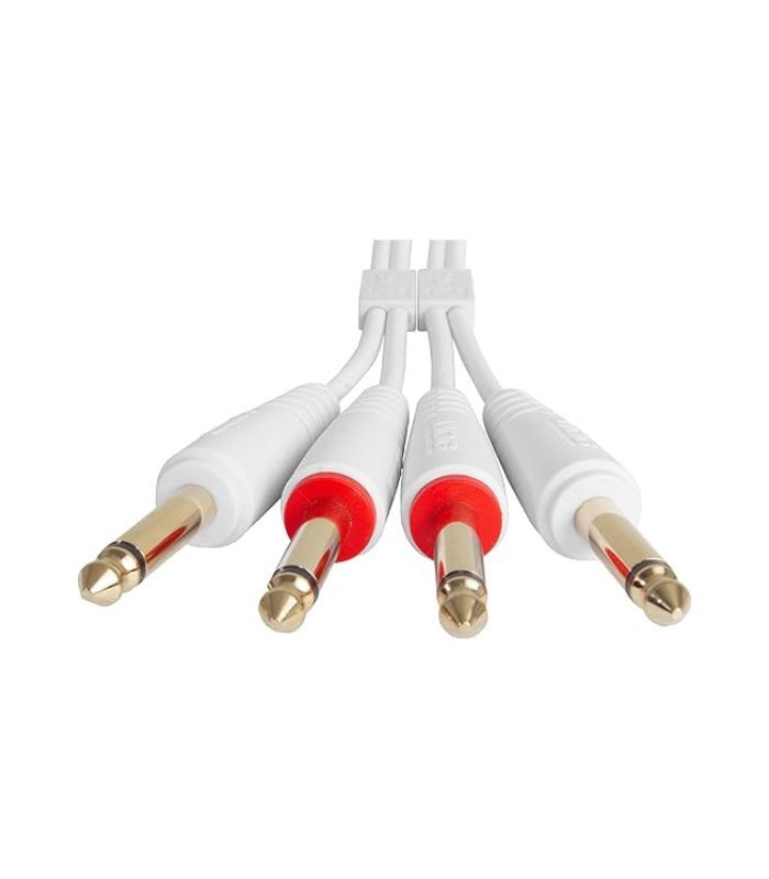 UDG - U97002WH UDG Ultimate Audio Cable Set 1/4" Jack - 1/4" Jack White 1.5m - Image 4