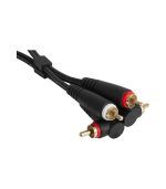 UDG - U97005BL UDG Ultimate Audio Cable Set RCA Straight - RCA Angled Black 3m - Image 6