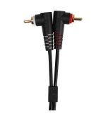 UDG - U97005BL UDG Ultimate Audio Cable Set RCA Straight - RCA Angled Black 3m - Image 5